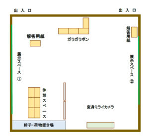 江風会ブースレイアウト