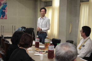 懇親会
